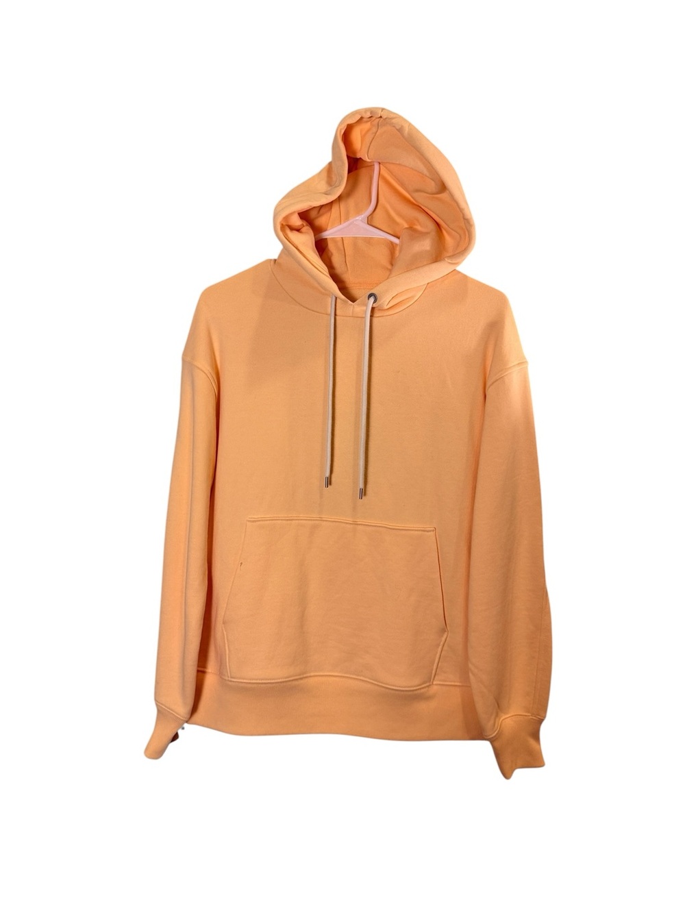 Everlane Women’s The Track Apricot Oversized Organic Cotton Sporty Hoodie sz XXS